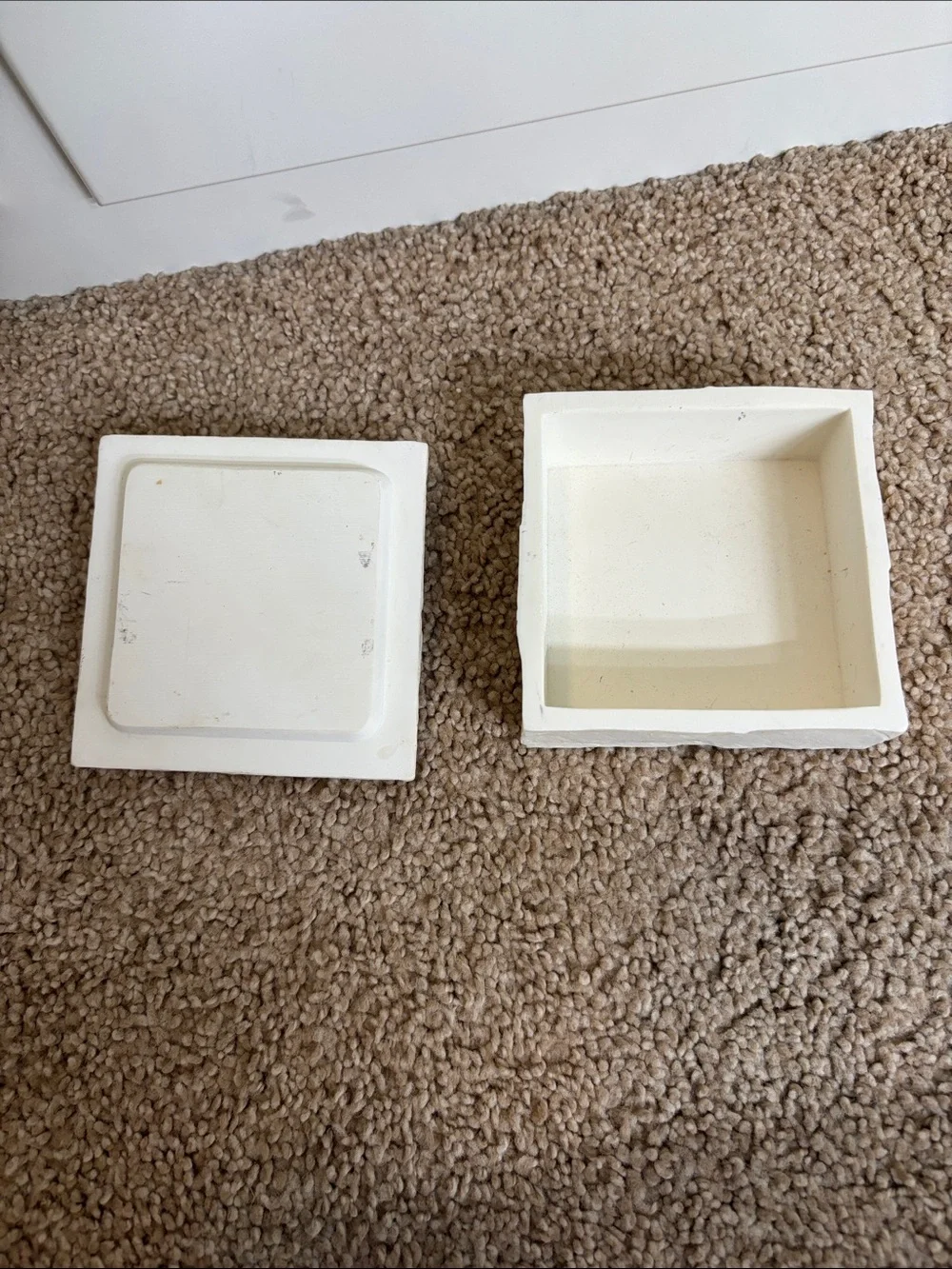 Sonoma Hydrangea Frame and Trinket Box - Pale Blue and Green